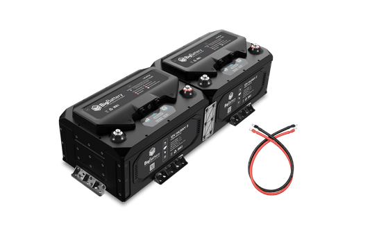 12V 2X HUSKY 2 KIT - LiFePO4 - 400Ah - 5.12kWh