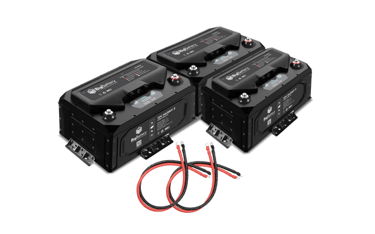 12V 3X HUSKY 2 KIT - LiFePO4 - 400Ah - 5.12kWh