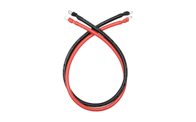 4AWG (Black and Red) 21 inches Ring to Ring Terminal Cable