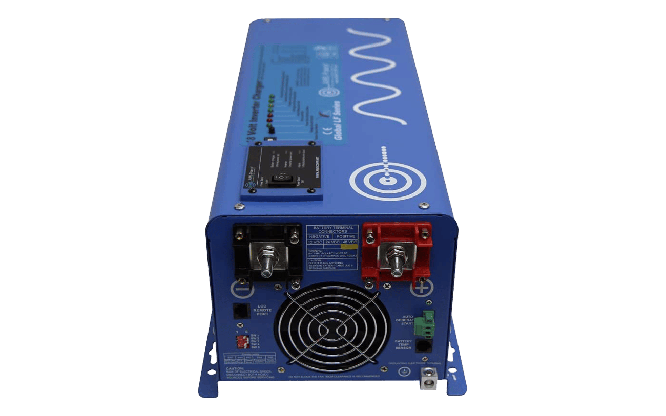 Aims 2000 Watt Pure Sine Inverter Charger with Transfer Switch