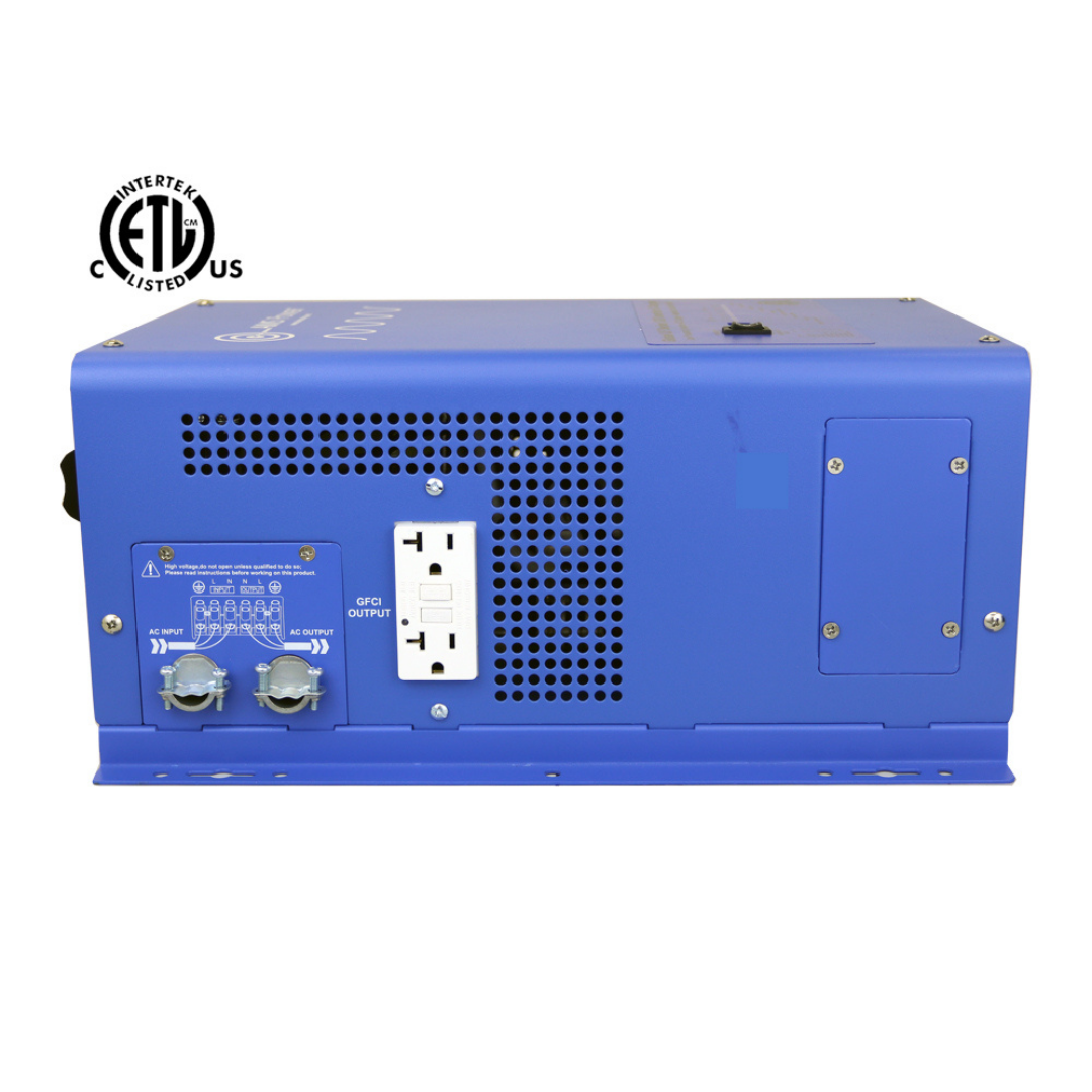 1500 Watt Pure Sine Inverter Charger - ETL Listed Conforms to UL458 / CSA Standards｜Solar & Off-Grid Storage Inverters｜3-8 Weeks Ship Time