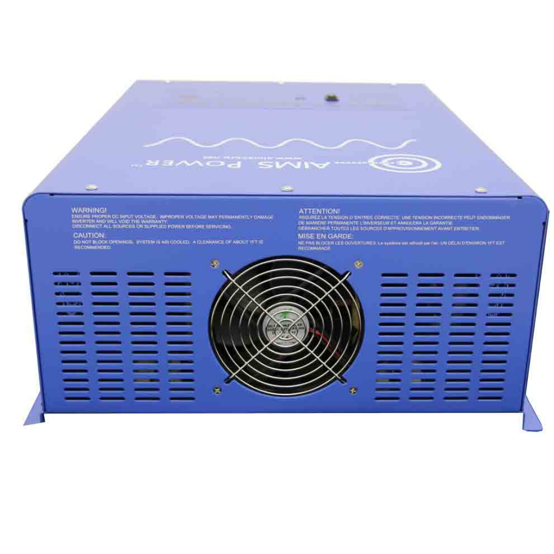 4000 WATT PURE SINE INVERTER CHARGER 24Vdc TO 120Vac OUTPUT LISTED TO UL & CSA｜Solar & Off-Grid Storage Inverters｜3-8 Weeks Ship Time