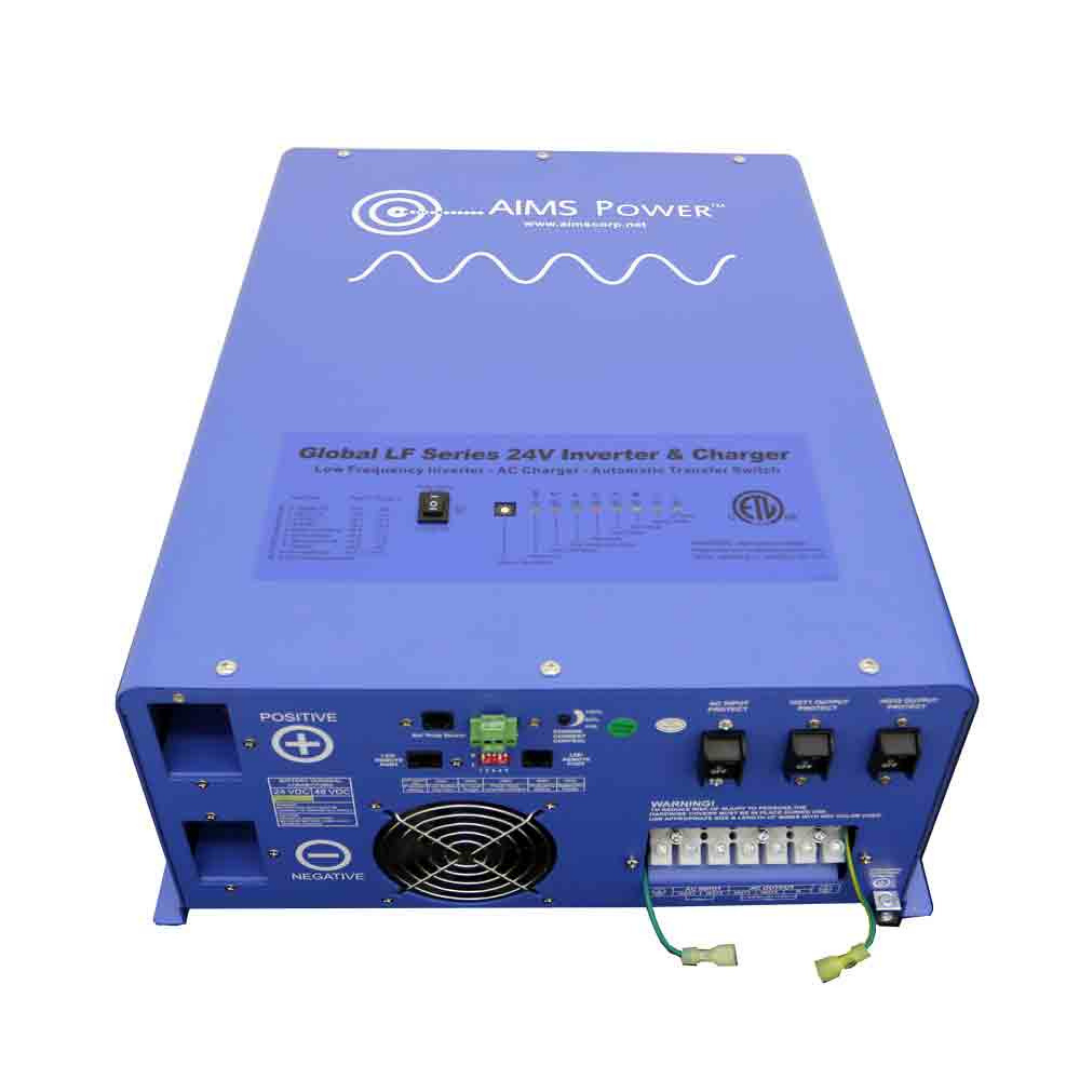 4000 WATT PURE SINE INVERTER CHARGER 24Vdc TO 120Vac OUTPUT LISTED TO UL & CSA｜Solar & Off-Grid Storage Inverters｜3-8 Weeks Ship Time