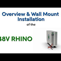 48V Off Grid Home Rhino System Power Plus - Growatt 12K + 28kWh RHINO Battery｜LIFEPO4 Power Block｜Inverter + Lithium Battery Pack｜3-8 Weeks Ship Time